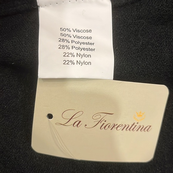 NWT La Fiorentina poncho - Picture 8 of 8
